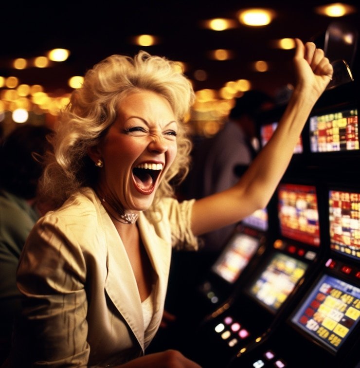 Interface of slots and live dealer games in the app 21 casino games section
